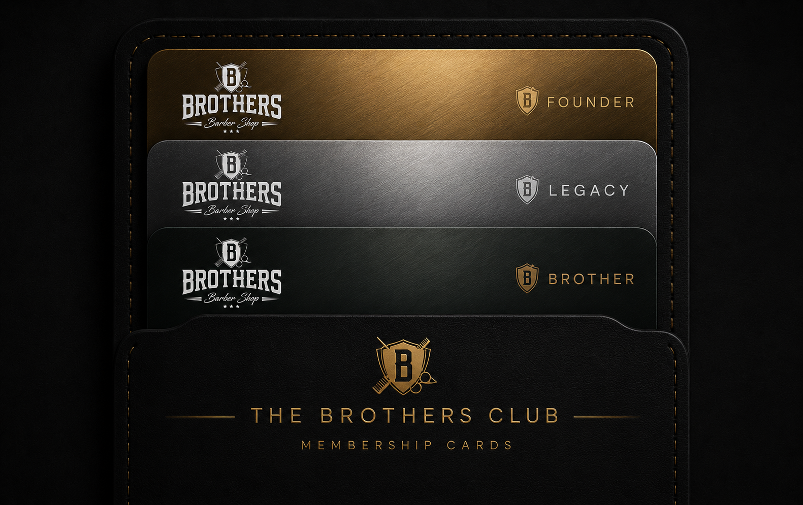 The Brothers Club — Membership Cards